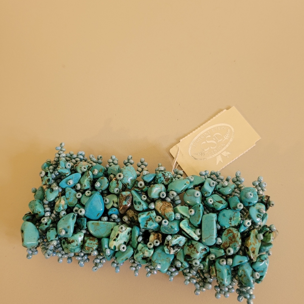 NWT Catherine Stein Design Turquoise Bracelet